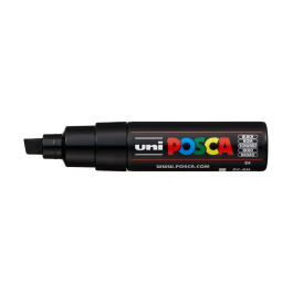 Posca PC-8K Marcador de Pintura Punta Biselada 8 mm Negro Precio: 27.89000027. SKU: S8422561