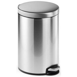 Papelera Metalica Durable Redonda 12 Litros Con Pedal Inoxidable Precio: 43.49999973. SKU: B1H53QGH25