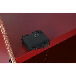 Trineo Navidad Tradicional DKD Home Decor Rojo Dorado 100 x 110 x 220 cm