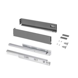 Emuca Cajón exterior Protone 30kg con guías de extracción total y cierre suave, Altura 93mm, profundidad 500mm, Acero, Gris antracita Emuca Cajón exterior Protone 30kg con guías de extracción total y cierre suave, Altura 93mm, profundidad 500mm, Acero, Gris antracita Precio: 27.50000033. SKU: B18TBM75QD