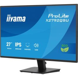iiyama X2792QSU-B1 Monitor de 27 pulgadas, resolución Quad HD, panel IPS, 3 ms, HDMI+DP+2xUSB