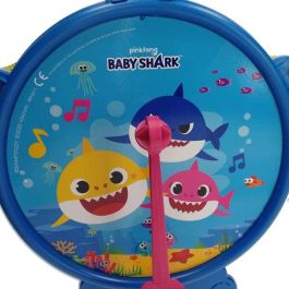 Bateria sencilla c/banqueta baby shark