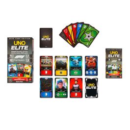 Mattel Games UNO Elite Fórmula 1 - Booster Pack Jlv43 - 30 Cartas Especiales Elite, Expansión de Juego de Cartas