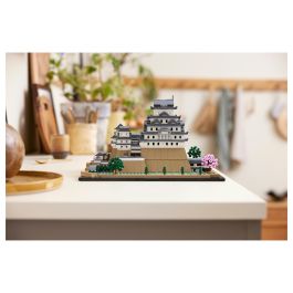 Lego Architecture 21060 Kit de Construcción del Modelo del Castillo Himeji para Adultos Fanáticos de la Cultura Japonesa