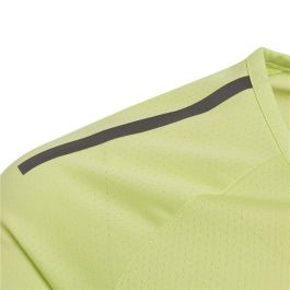 Camiseta de Manga Corta Infantil Adidas YG TR Cool Tee Verde limón M
