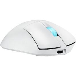 Asus ROG Keris II Origin WHT Ratón Gaming Mano Derecha RF Wireless + Bluetooth + USB Óptico 42000 DPI Blanco 90MP04A0-BMUA10