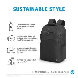 HP Mochila Professional 17.3" Backpack, Antirrobo, Resistente al Agua, Ideal para Portátiles y Profesionales
