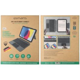 4smarts Funda Teclado 2 en 1 Solid para iPad 11" / iPad 10.9"