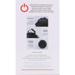 Basic Home Mata Insectos Eléctrico 3W, 16x14x24 cm (8 Unidades)