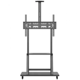 Aisens Soporte de Suelo Eco para TV 37"-100" con Ruedas, Bandeja DVD y Soporte Cámara, 150 kg, Negro Precio: 157.49999969. SKU: B1326ET48A