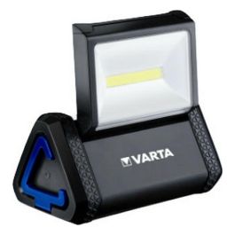 Varta 17648101421 Linterna de Trabajo LED Work Flex Area Light 3xAA, Resistente al Agua, con Gancho e Imán