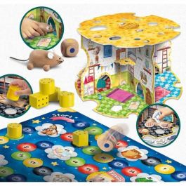 Lisciani Giochi LIS8008324107315 La Casita del Ratón - Juego Montessori de Asociación MONTESSORI WOOD