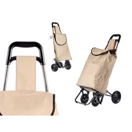 Kinvara Carro de Compra Camel, Beige/Negro, 22x98x38 cm, 30 L (6 Unidades) Precio: 140.68999967. SKU: B13Z2MFF6P