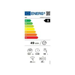 Lavadora AEG L6FBI947P 9 kg 1400 rpm Blanco 1400 rpm 9 kg