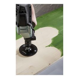 Wolfcraft Pack 10 discos de papel abrasivo de corindón grano 120 Ø125mm