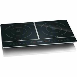 Severin 1031 Placa de doble inducción independiente Negra 3400W, 2 zonas Ø 21cm, superficie cerámica con pantalla digital Precio: 171.79000047. SKU: S7113350
