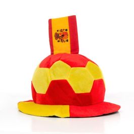 Gorro Balón de Fútbol con Bandera de España en Relieve Th3 Party Gorro Balón de Fútbol con Bandera de España en Relieve Th3 Party