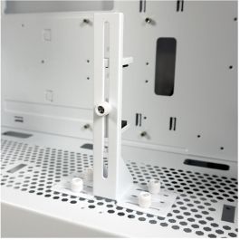 LC-Power Midi Tower LC-810W-ON PC Blanco para Juego ATX EATX micro ATX Mini-ITX Metal Plástico Vidrio Templado