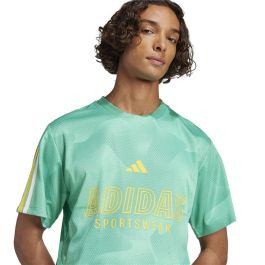 Camiseta de Manga Corta Hombre Adidas Tiro Np Blanco Aguamarina 5-6 Años