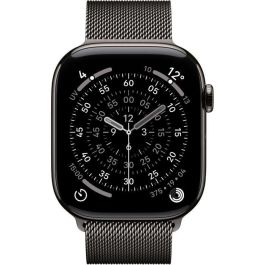 Apple Watch S11 Titan Schiefer Cellular 46mm Reloj Inteligente con Correa Milanesa Gris Antracita Talla M/L