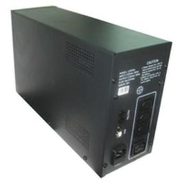 Gembird UPS-PC-1202AP Sistema Alimentación Ininterrumpida (UPS) Línea Interactiva 1.2kVA 720W 4 Salidas AC Torre Negro