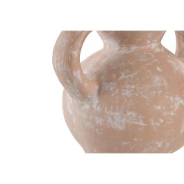 Jarrón Home ESPRIT Marrón claro Terracota Estilo artesanal 24 x 17 x 31 cm