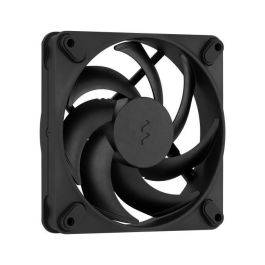 Fractal Design FRA7340172708841 Ventilador PC Momentum 12, FDB, Control PWM, Aspas barridas, Reducción Ruido, Negro