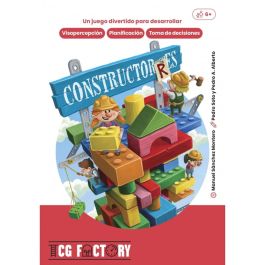 Constructorres Juego de Mesa Didáctico para Niños 6 Años, Juego de Cartas Educativo para Desarrollar Habilidades
