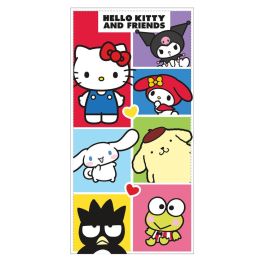 SANRIO Toalla Hello Kitty and Friends Microfibra 70x140cm 100% Poliéster Precio: 8.49999953. SKU: B1FPP6AVCQ