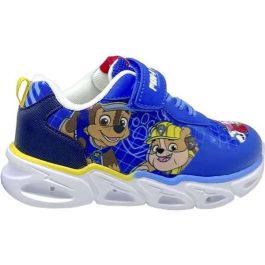 Cerdá T024 Zapatillas Deportivas con Luces Paw Patrol para Niños, Suela Ligera EVA, Color Azul Oscuro, Talla 24