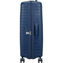 Maleta Mediana American Tourister FastForward Spinner Expansible 68cm/ 68x46x30cm/ 4 Ruedas/ Azul Marino Maleta Mediana American Tourister FastForward Spinner Expansible 68cm/ 68x46x30cm/ 4 Ruedas/ Azul Marino