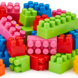 Ecoiffier ECO3280250008392 Abrick Juego de Construcción para 18 meses con 150 Ladrillos