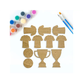 Wondee Kit para Colorear Figuras de Madera Sostenible con 12 Colores Vibrantes para Niños - Fomenta Creatividad y Motricidad Fina Precio: 43.1728. SKU: B1D6NSMKGN