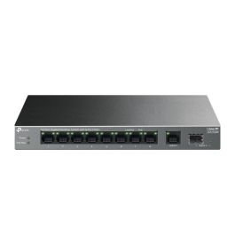 TP-Link LS1210GP Switch Gigabit 10 Puertos (8x PoE+ 61W, Puerto SFP, Extensión PoE 250m, Aislamiento, Silencioso)