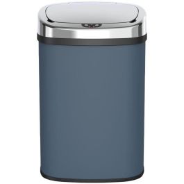 Kitchen Move Cubo de Basura Automático MAJESTIC para Cocina 58 L Acero Inoxidable Gris Mate con Reborde Kitchen Move Cubo de Basura Automático MAJESTIC para Cocina 58 L Acero Inoxidable Gris Mate con Reborde
