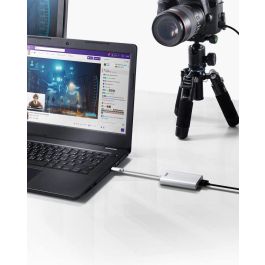 Aten CAMLIVE Capturadora Video HDMI UVC a USB-C 3.1 1080p 60fps Plug & Play para Streaming y Edición PC Mac