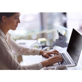 3M Filtro de Privacidad PF140W9B para Portátil Pantalla Ancha 14.0" con Sistema de Fijación COMPLY
