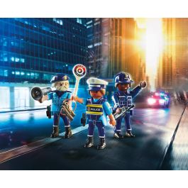Playmobil Set Figuras Policias con Accesorios para Niños a partir de 4 Años