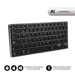 Teclado Inalámbrico Subblim SUB-KB-3ADC201 Qwerty Español Plateado Negro/Gris Precio: 25.4999998. SKU: B16V8ES8TC