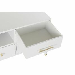 Mueble Tv Glam DKD Home Decor Blanco Crema 40 x 52 x 140 cm