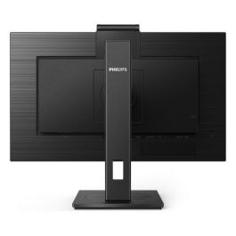 Monitor Profesional Philips 242B1H 23.8"/ Full HD/ Webcam/ Multimedia/ Regulable en altura/ Negro