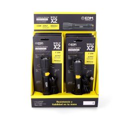 Linterna led táctica recargable wolf x2 1500 lm / 450 lm ip67 ø4,0 x 17,8 cm Linterna led táctica recargable wolf x2 1500 lm / 450 lm ip67 ø4,0 x 17,8 cm