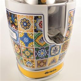 Ariete Exprimidor Positano de diseño retro, acabado en metal, con 2 conos para zumos saludables Ariete Exprimidor Positano de diseño retro, acabado en metal, con 2 conos para zumos saludables