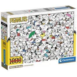 CLEMENTONI Puzzle Snoopy 1000 piezas, 70x50cm Precio: 12.94999959. SKU: B1AKW7VL9R