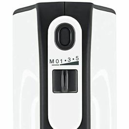 Bosch MFQ4020 STYLINE Batidor de Mano 450W, Motor DC Silencioso, 5 Velocidades + Pulso, Ganchos y Varillas, Blanco/Gris