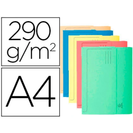 Exacompta Subcarpeta Cartulina con Bolsa y Solapa DIN A4 Colores Surtidos 290 gr Precio: 7.88999981. SKU: B1HTS8GP3T
