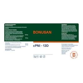 BONUSAN Cpni-13D 60 Cápsulas con Valeriana y Salvia para el Estado de Lucha/Huida Precio: 33.4999995. SKU: B19D7JRG4M