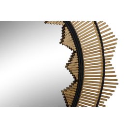 DKD Home Decor Espejo Colonial Marron Negro 90 x 90 cm