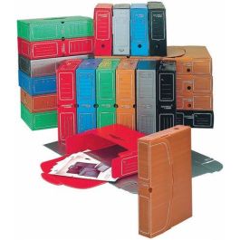 Carchivo Caja Archivo Definitivo Desplegado PP 100 mm Folio Negro Precio: 3.50000002. SKU: BIX6035C06