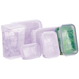 DAY Hermético Rectangular 1 L Storage Apto Lavavajillas Microondas Congelador Libre BPA